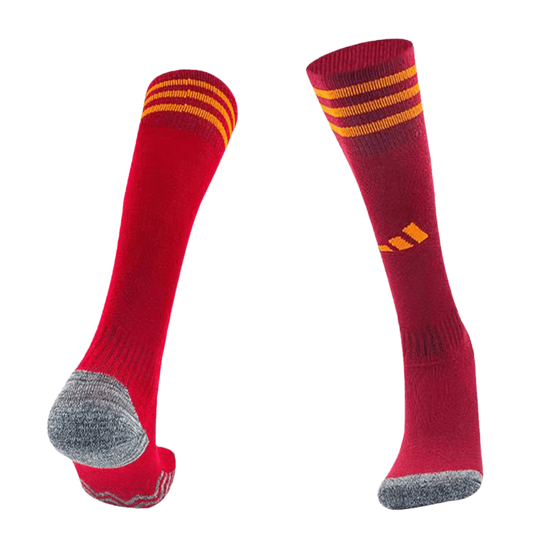Roma Home Socks 2023/24 - Reps Jerseys