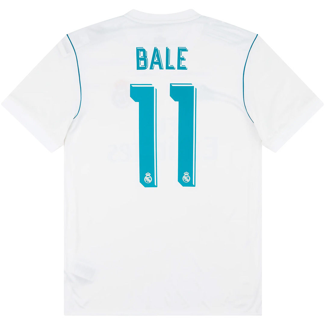 BALE #11 Retro Real Madrid Home Jersey 2017/18 - Reps Jerseys