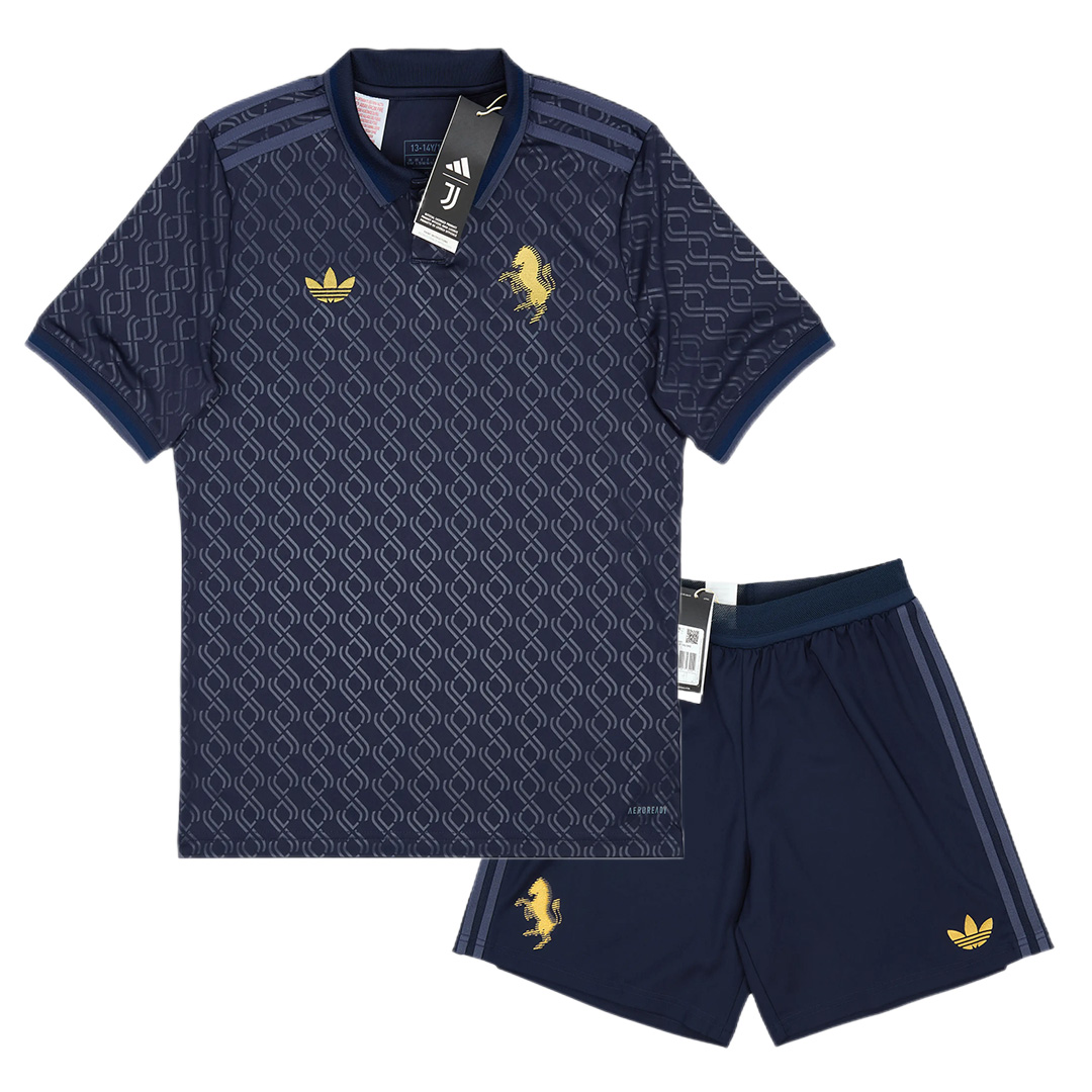 Kids Juventus Third Kit (Jersey+Shorts) 2024/25 - Reps Jerseys