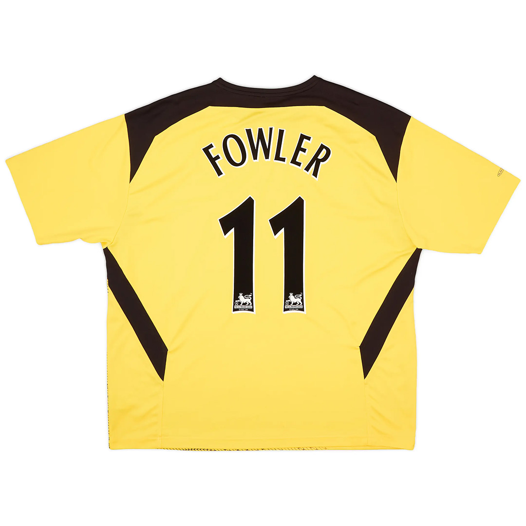 FOWLER #11 Retro Liverpool Away Jersey 2004/05 - Reps Jerseys