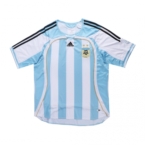Messi #19 Retro Argentina Home Jersey World Cup 2006 - Reps Jerseys