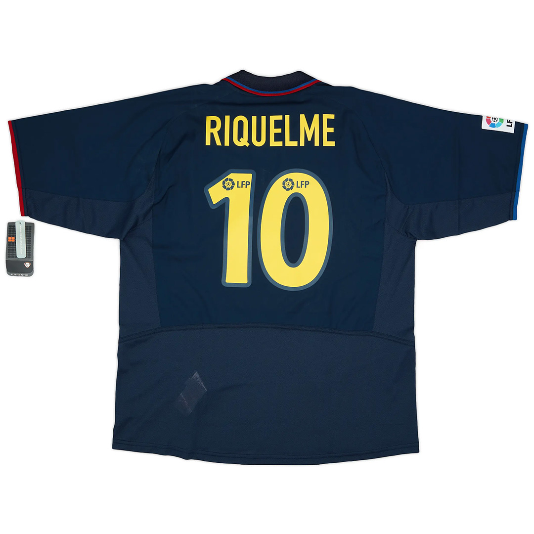 RIQUELME #10 Retro Barcelona Third Jersey 2002/03 - Reps Jerseys