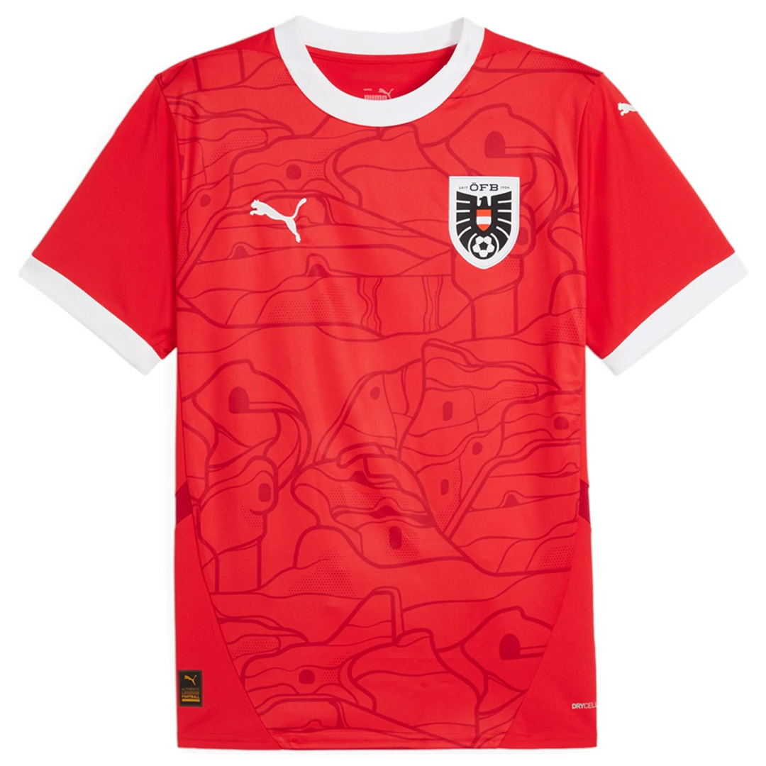 Austria Home Jersey Euro 2024 - Reps Jerseys