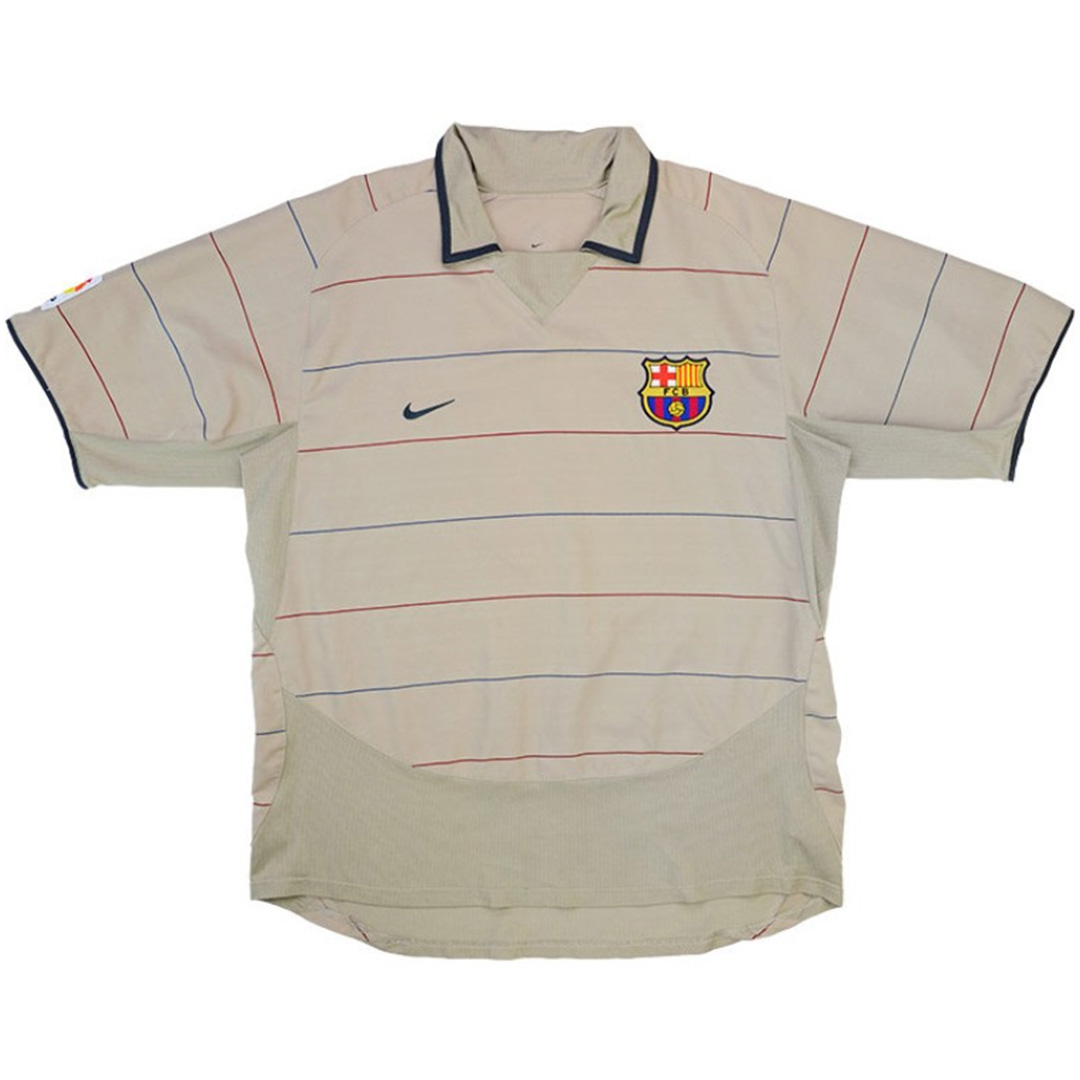 Ronaldinho #10 Retro Barcelona Away Jersey 2003/05 - Reps Jerseys
