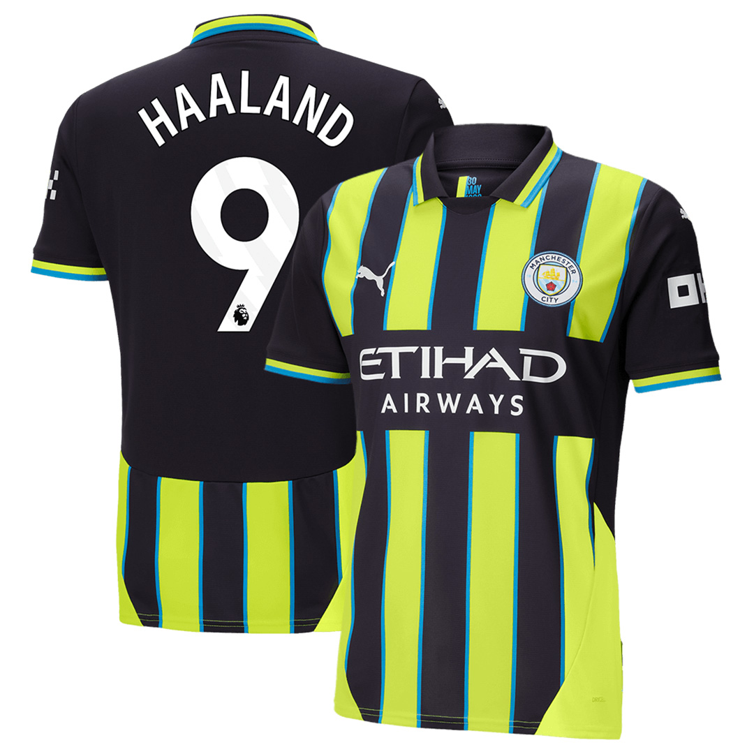 HAALAND #9 Manchester City Away Jersey 2024/25 - Reps Jerseys