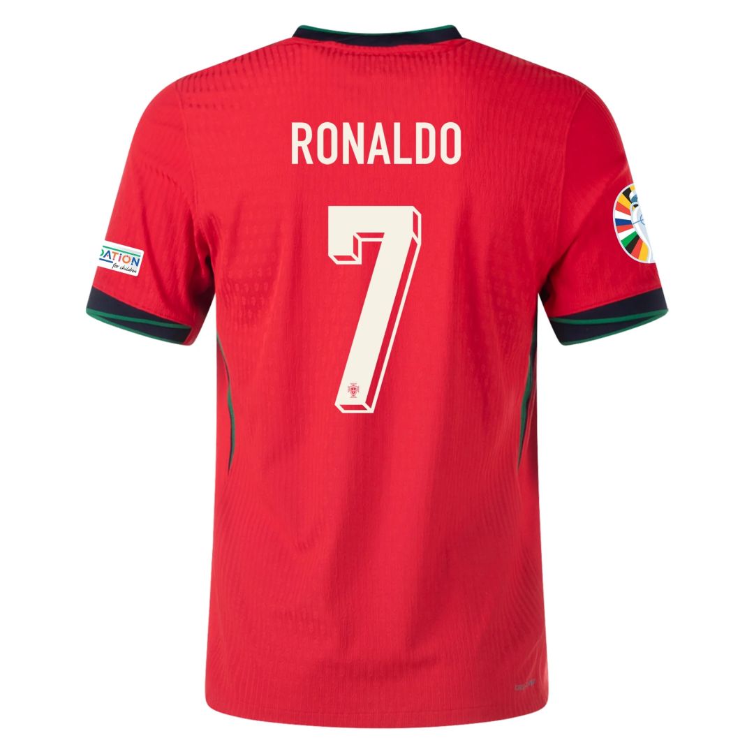 Ronaldo #7 Portugal Home Jersey Player Version EURO 2024 - Reps Jerseys