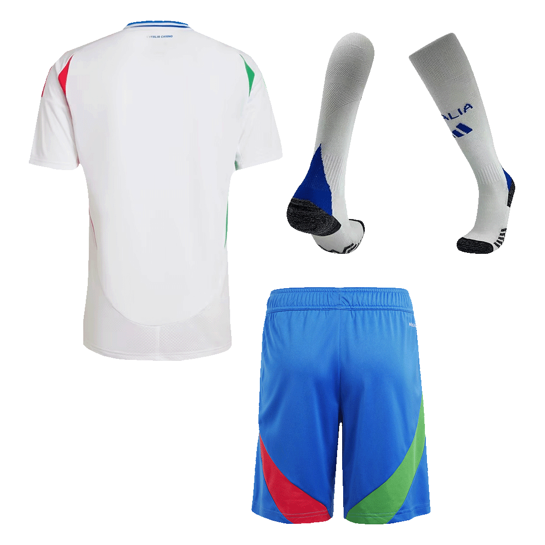 [Super Replica] Italy Away Whole Kit(Jersey+Shorts+Socks) Euro 2024 - Reps Jerseys