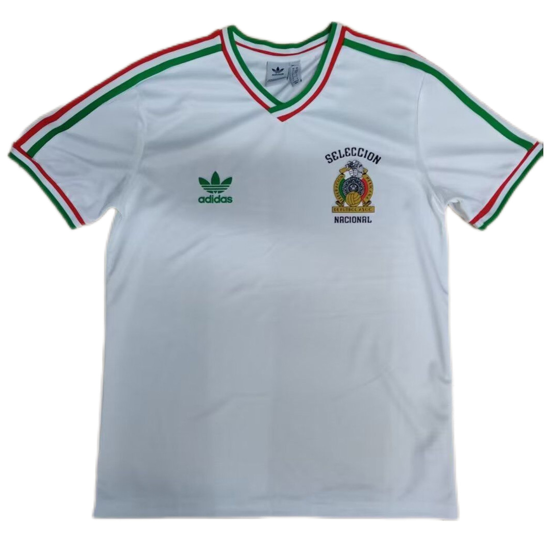 Mexico Remake Jersey White 1985 - Reps Jerseys