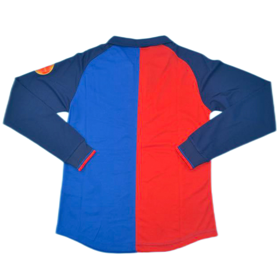 Retro Barcelona Home Long Sleeve Jersey 1999/00 - Reps Jerseys
