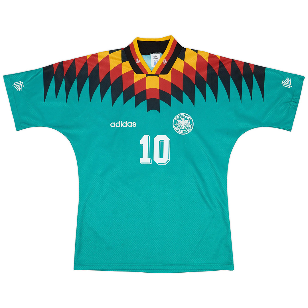 MATTHÄUS #10 Germany Retro Jersey Away World Cup 1994 - Reps Jerseys