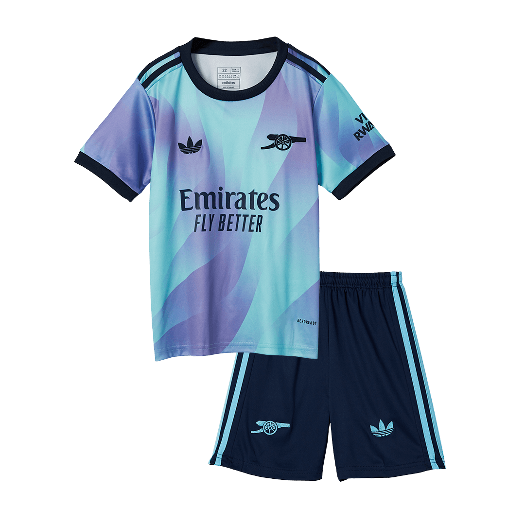 Kids Arsenal Third Full Kit(Jersey+Shorts+Socks) 2024/25 - Reps Jerseys