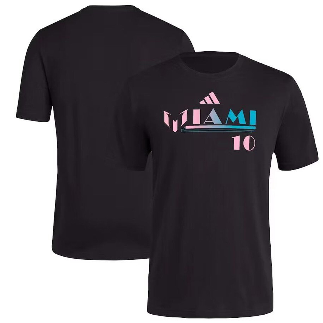Inter Miami X Messi T-Shirt Black 2023 - Reps Jerseys