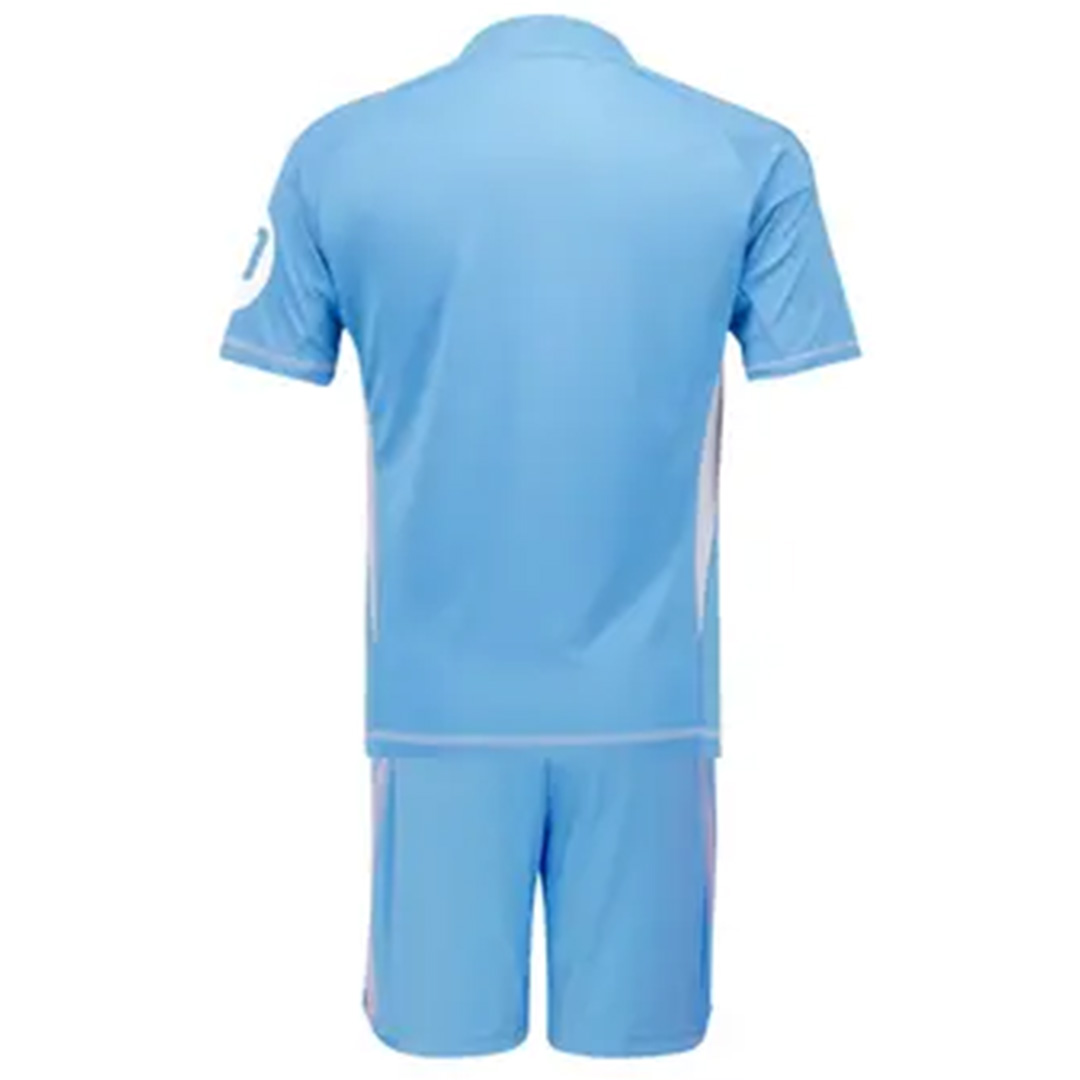 Kids Real Madrid Goalkeeper Kit Jersey+Shorts 2024/25 - Reps Jerseys