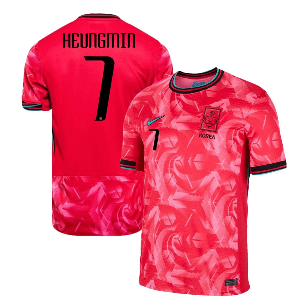HEUNGMIN #7 South Korea Home Jersey 2024 - Reps Jerseys
