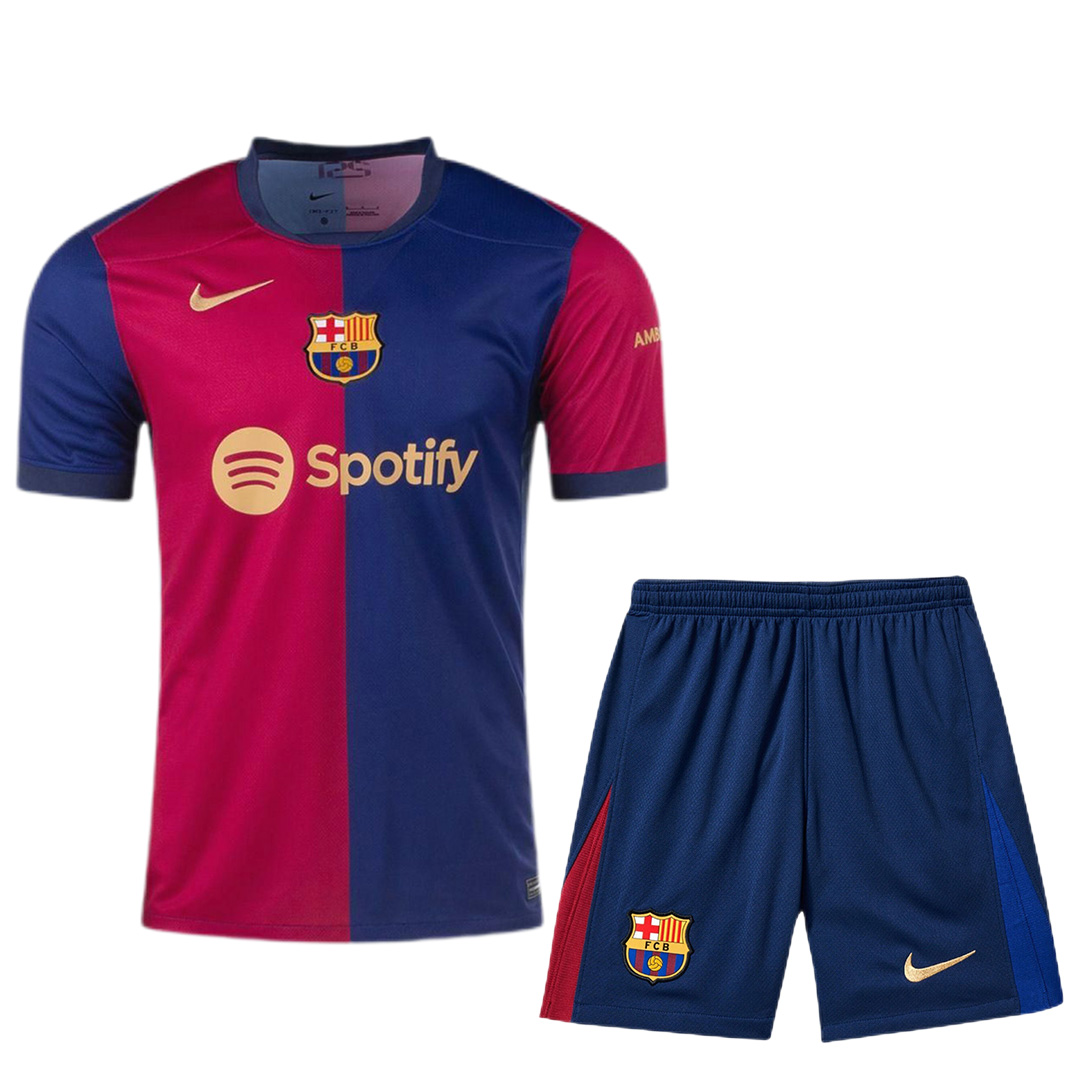 [Super Replica] Barcelona Home Kit(Jersey+Shorts) 2024/25 - Reps Jerseys