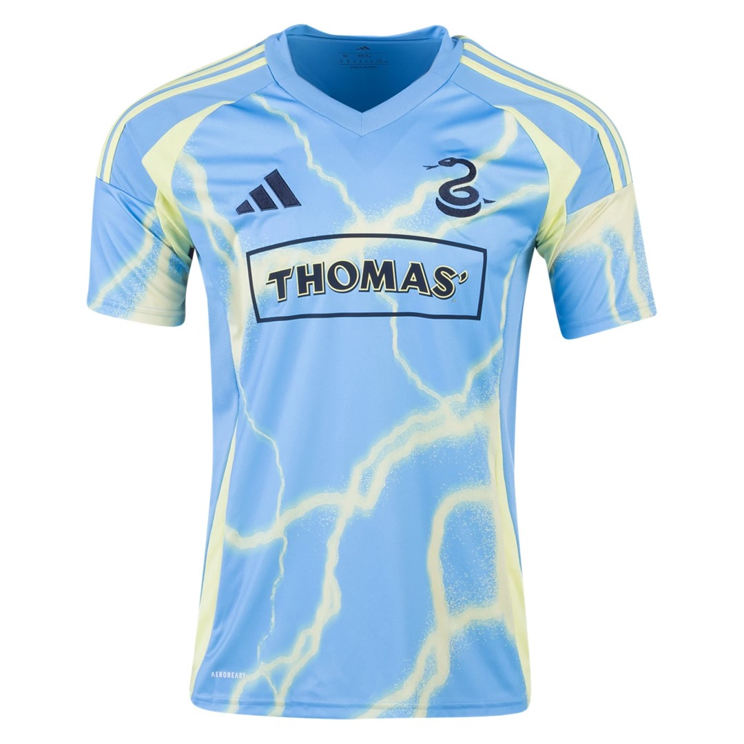 Philadelphia Union Away Jersey The Voltage Kit 2025 - Reps Jerseys