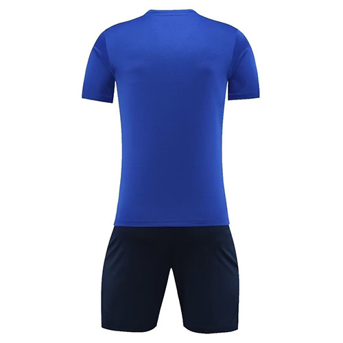 Customize Team Jersey Kit(Shirt+Short) Blue 731 - Reps Jerseys