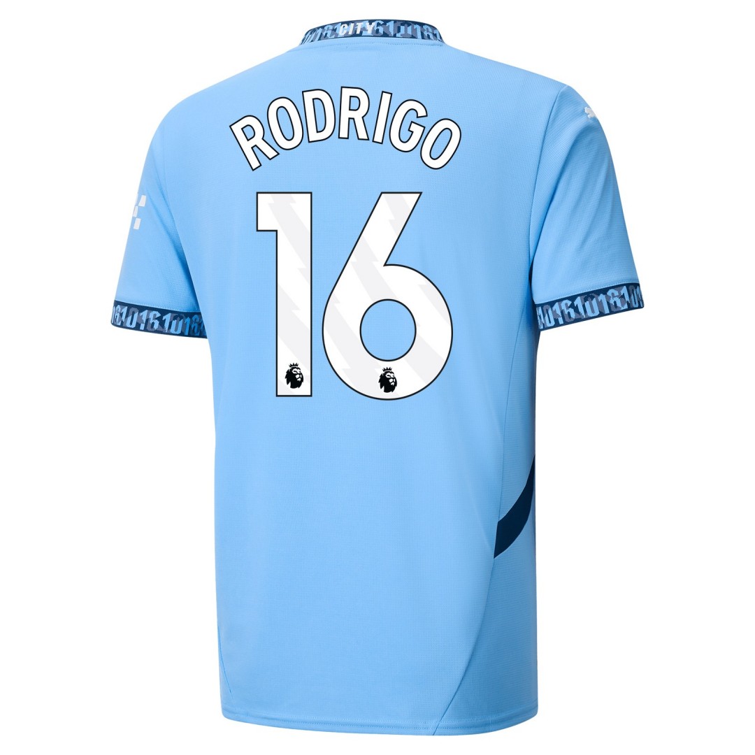 [Super Replica] RODRIGO #16 Manchester City Home Jersey 2024/25 - Reps Jerseys