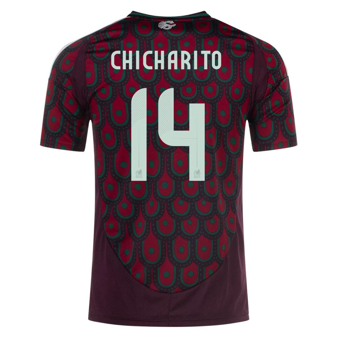 Chicharito #14 Mexico Home Jersey Copa America 2024 - Reps Jerseys