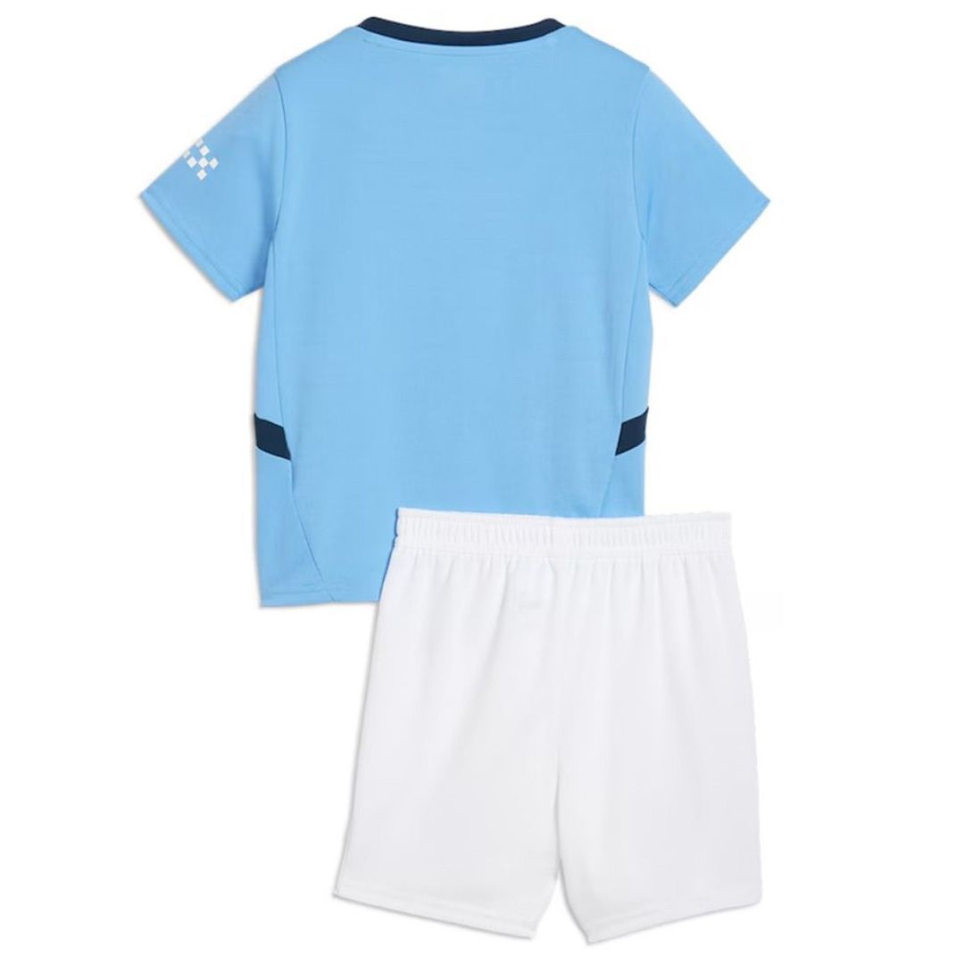 Kids Manchester City Home Kit Jersey+Shorts 2024/25 - Reps Jerseys
