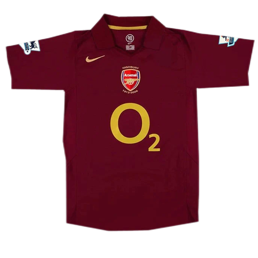 Pires #7 Retro Arsenal Home Jersey 2005/06 - Reps Jerseys