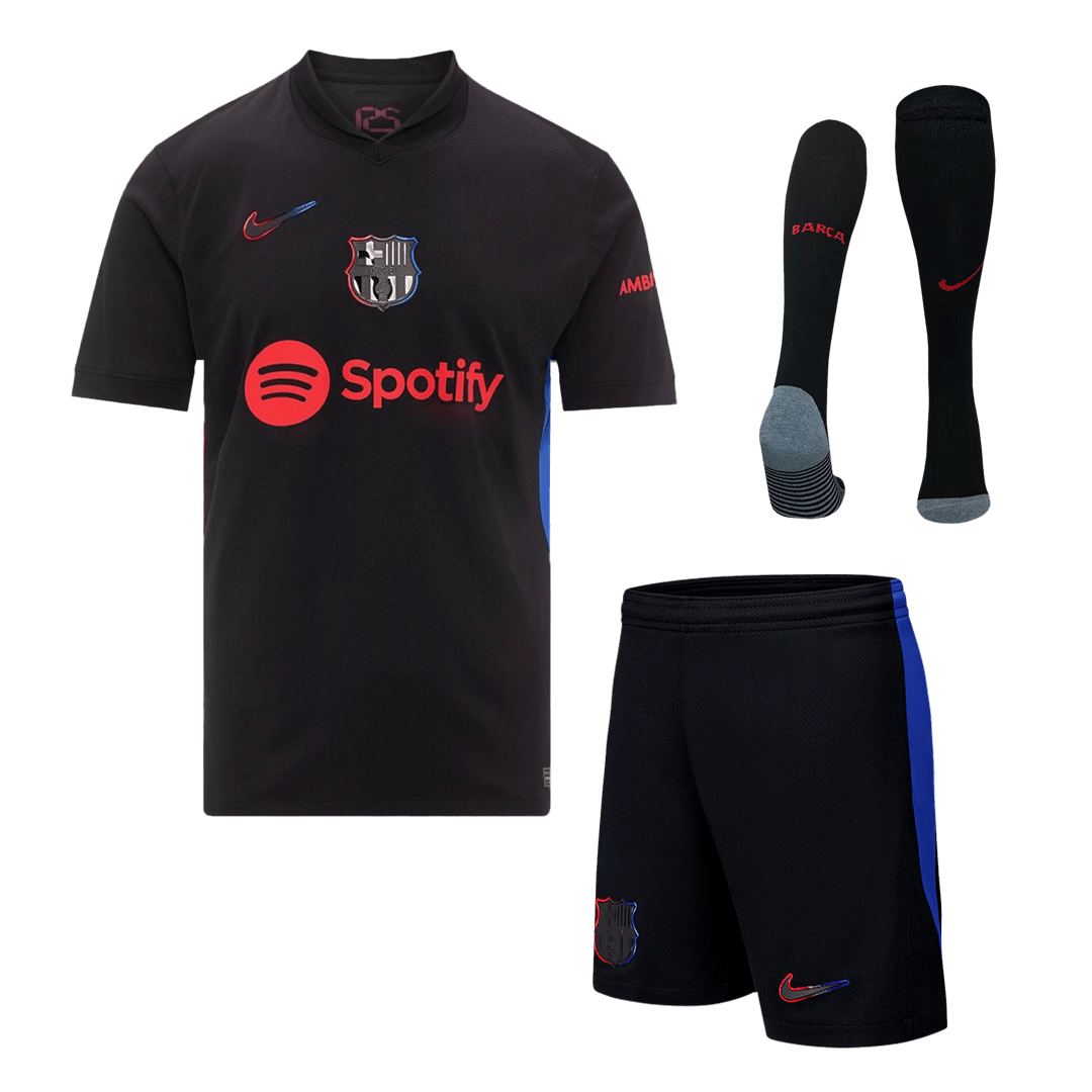 [Super Replica] Barcelona Away Full Kit 2024/25 - Reps Jerseys