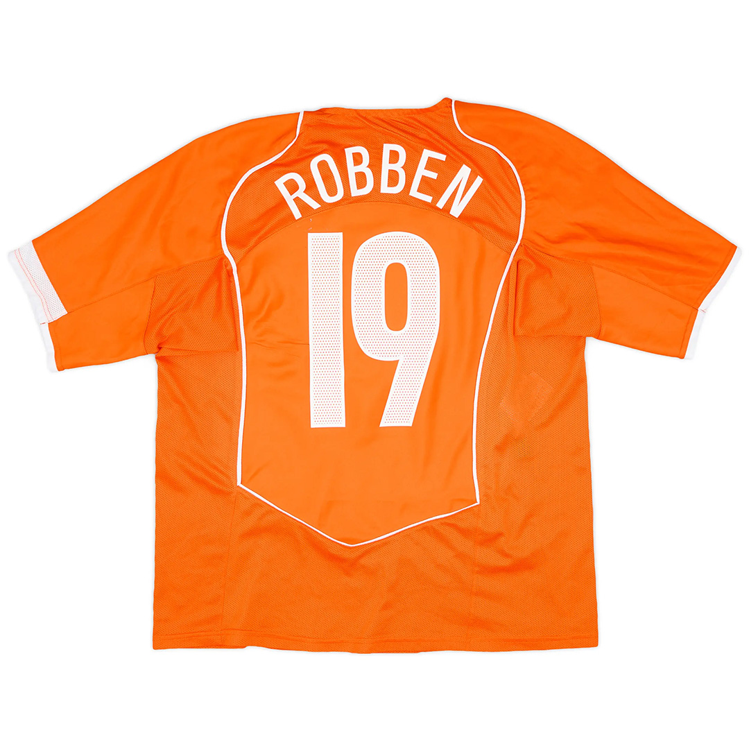 ROBBEN #19 Netherlands Retro Jersey Home EURO 2004 - Reps Jerseys