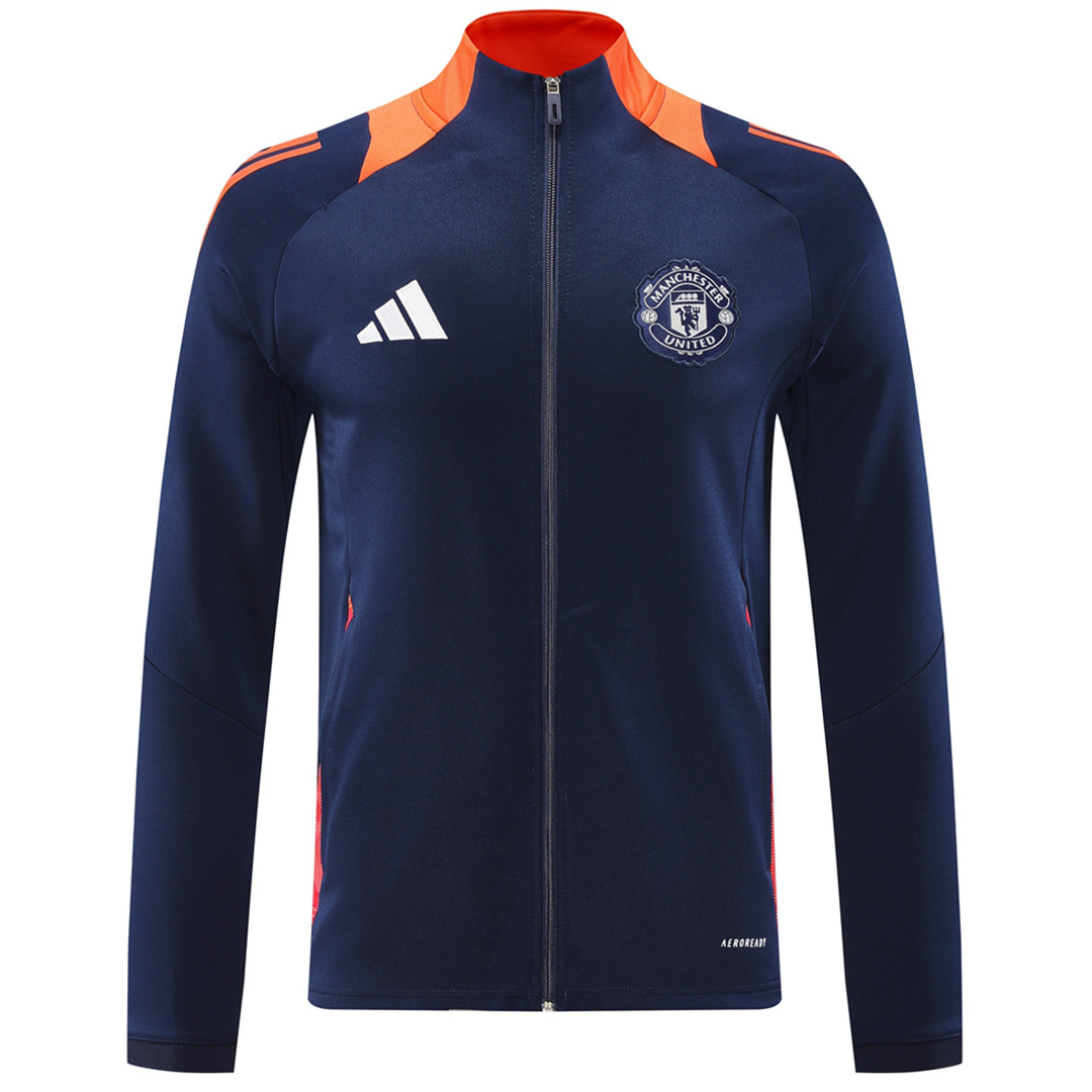 Manchester United Training Jacket Navy 2024/25 - Reps Jerseys