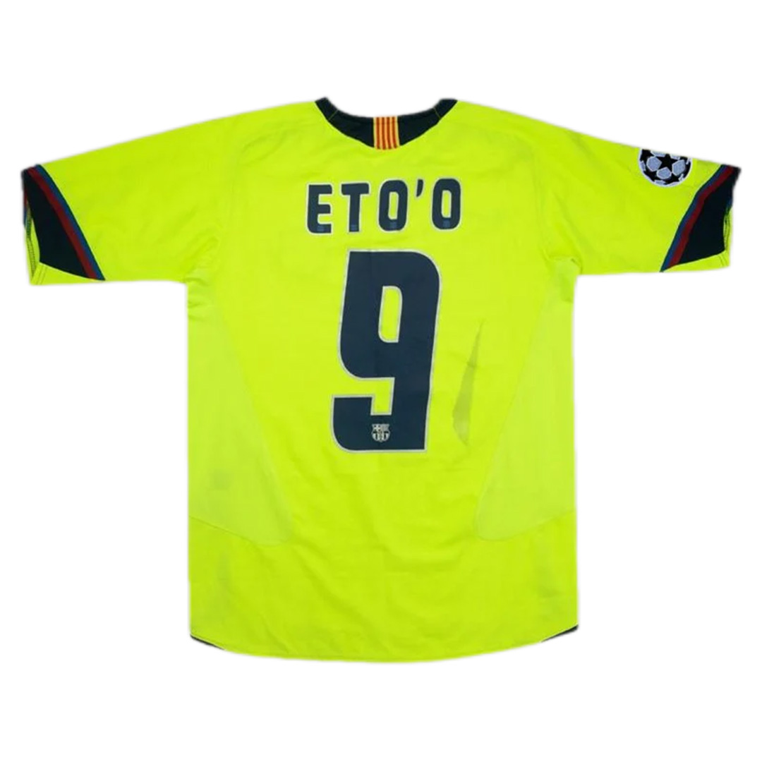 ETO'O #9 Retro Barcelona Away Jersey 2005/06 - Reps Jerseys