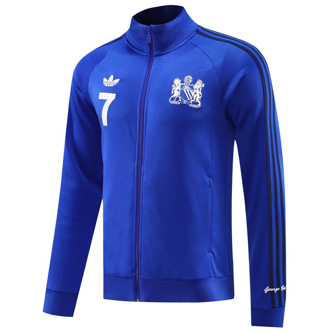 George Best x Manchester United Full-Zip Track Jacket 2024 - Reps Jerseys