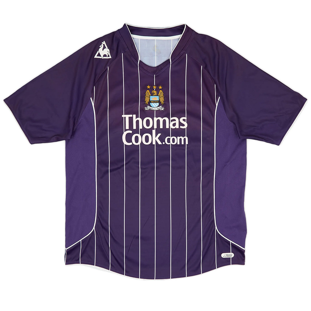 Sun #17 Manchester City Retro Away Jersey 2007/08 - Reps Jerseys