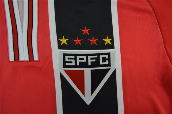 2015 Sao Paulo FC Away Red&Black Jersey Shirt - Reps Jerseys