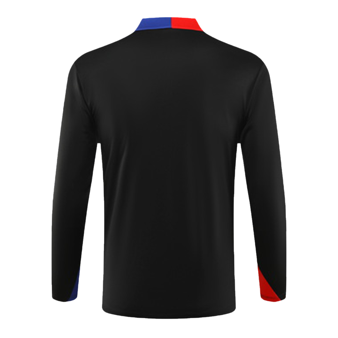 Barcelona Zipper Sweatshirt Kit(Top+Pants) 2024/25 - Reps Jerseys