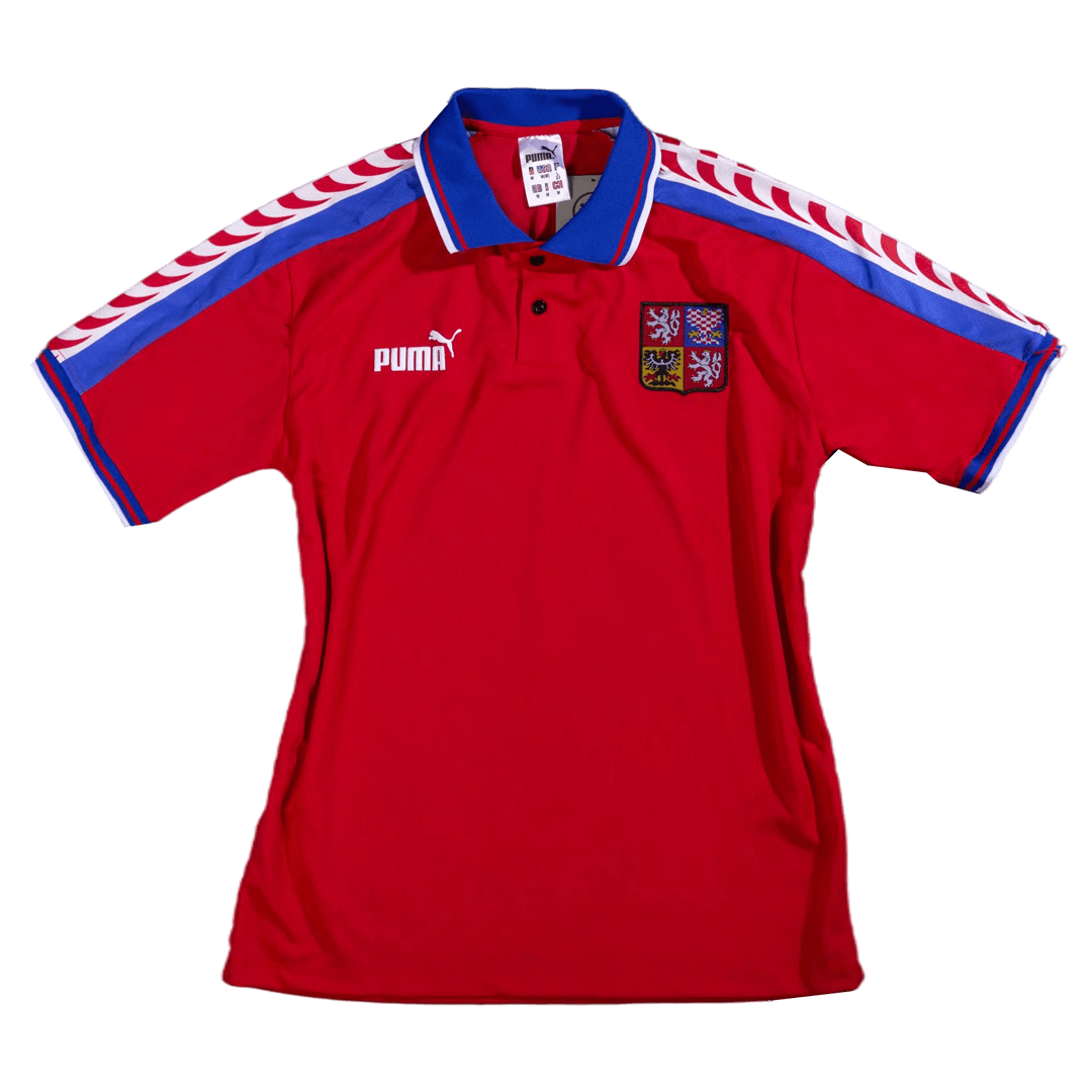 Retro Czech Republic Home Jersey 1996 - Reps Jerseys
