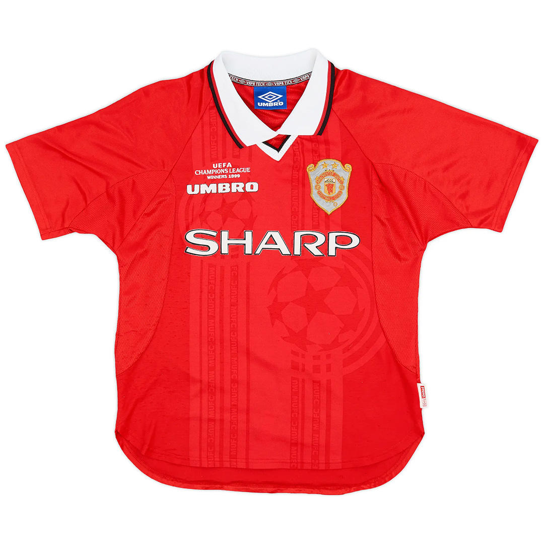Manchester United UCL Final Retro Jersey Home 1999/00 - Reps Jerseys