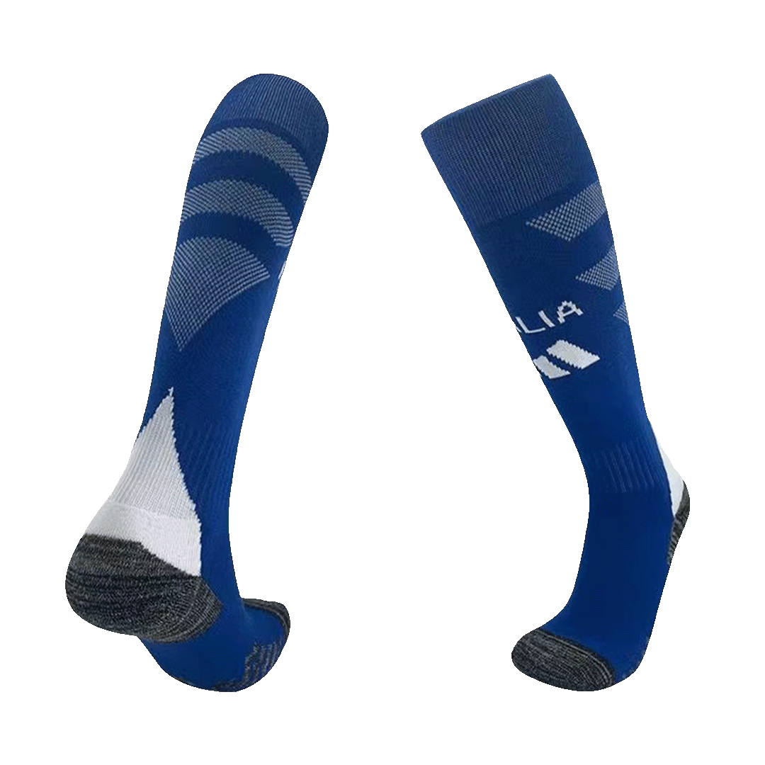 Kids Italy Home Soccer Socks 2024 - Reps Jerseys