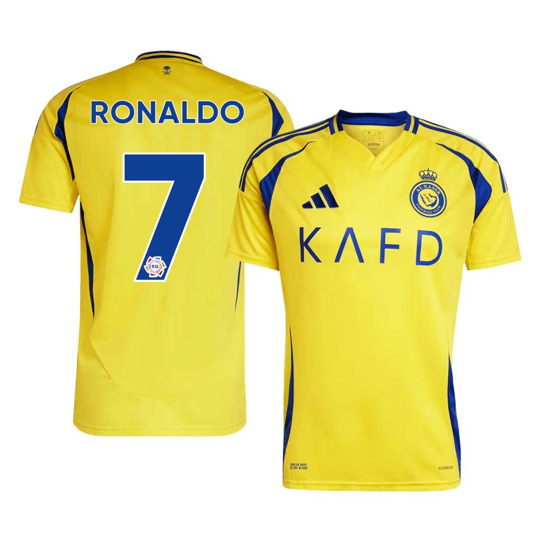RONALDO #7 Al Nassr Home Jersey 2024/25 - [Super Replica] - Reps Jerseys