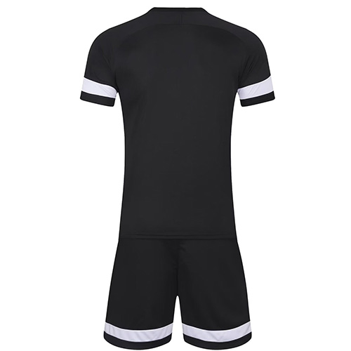 NK-762 Customize Team Jersey Kit(Shirt+Short) Black - Reps Jerseys