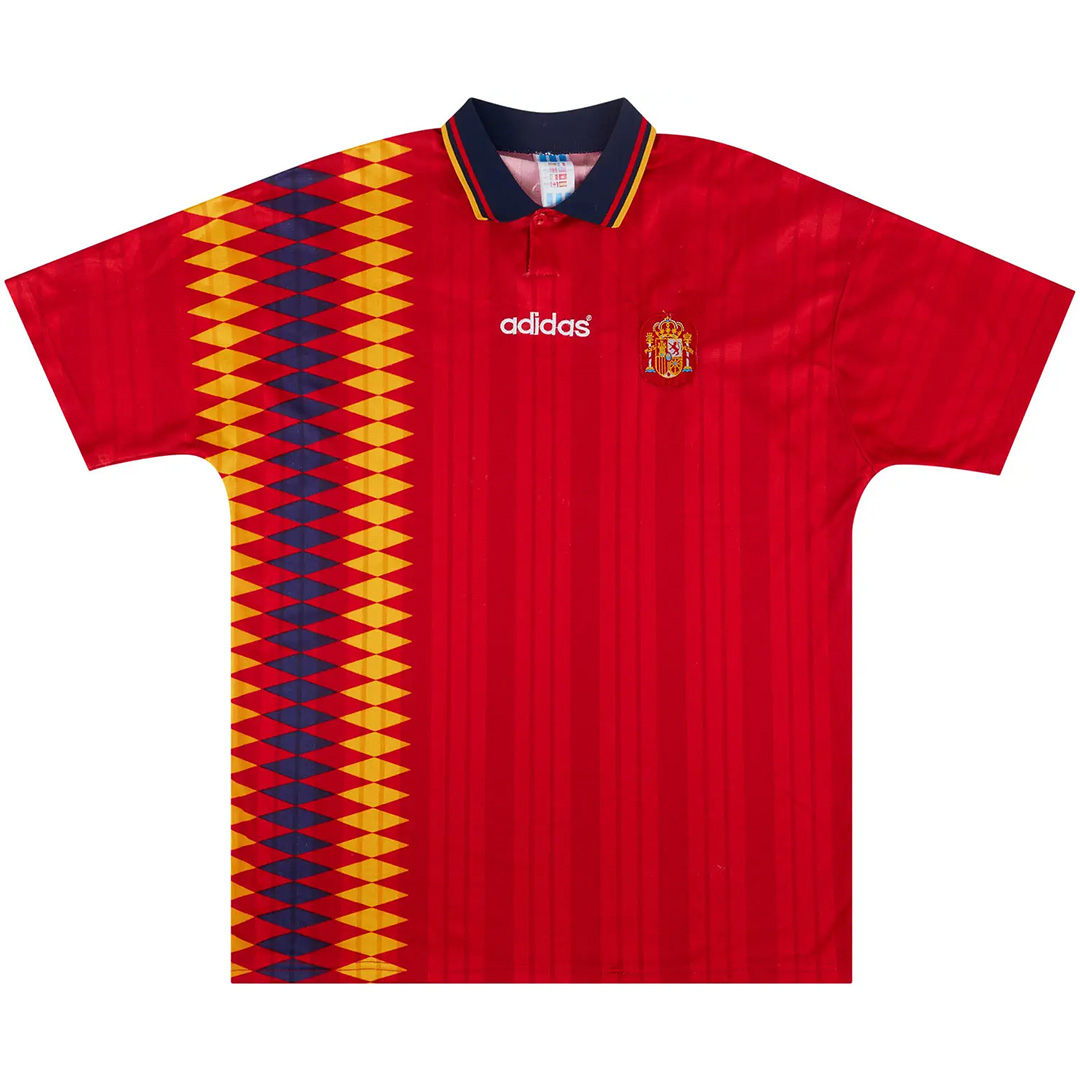 Retro Spain Home Jersey World Cup 1994 - Reps Jerseys