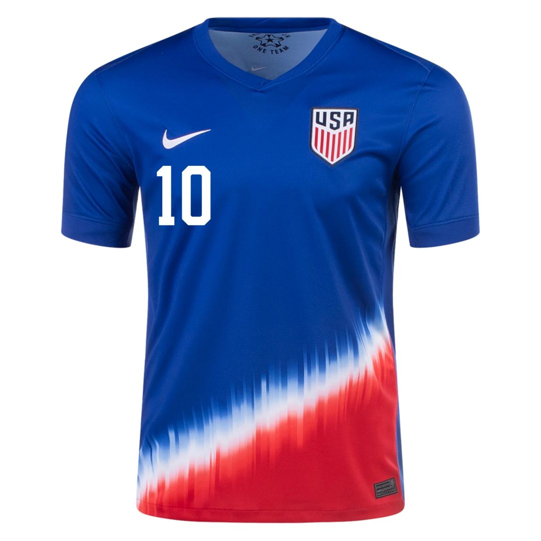 [Super Replica] Pulisic #10 USMNT Away Jersey Copa America 2024 - Reps Jerseys