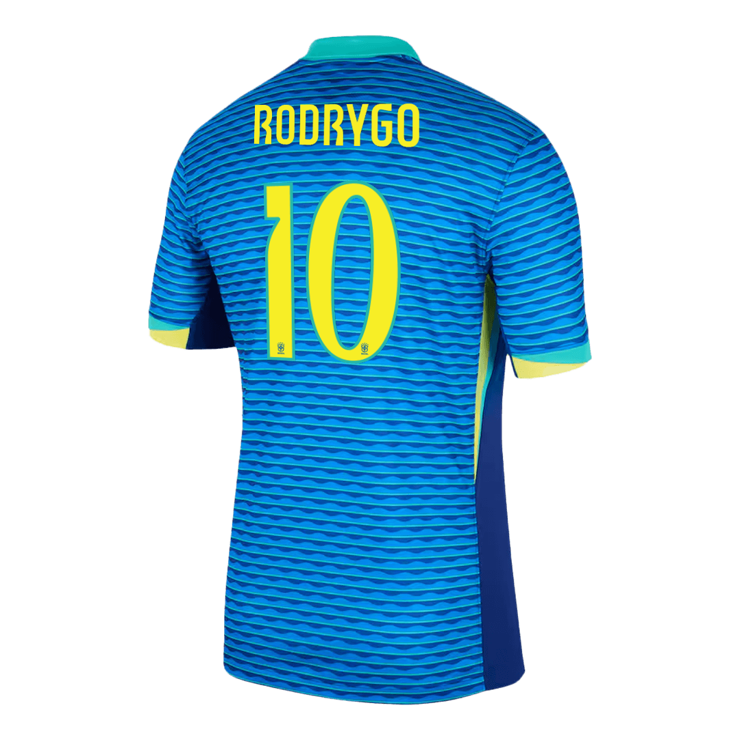 RODRYGO #10 Brazil Away Jersey Copa America 2024 - Reps Jerseys