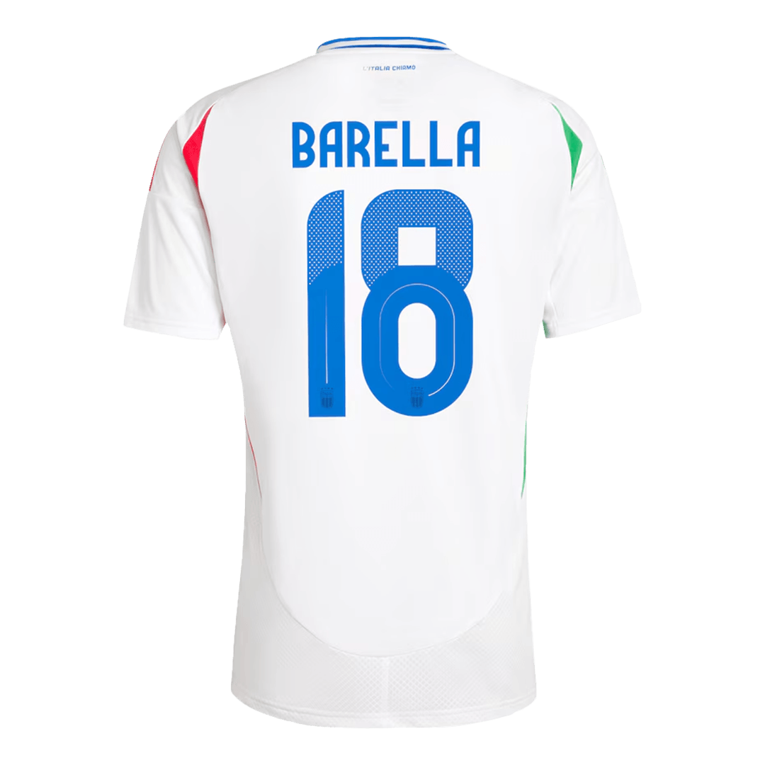 [Super Replica] BARELLA #18 Italy Away Jersey Euro 2024 - Reps Jerseys