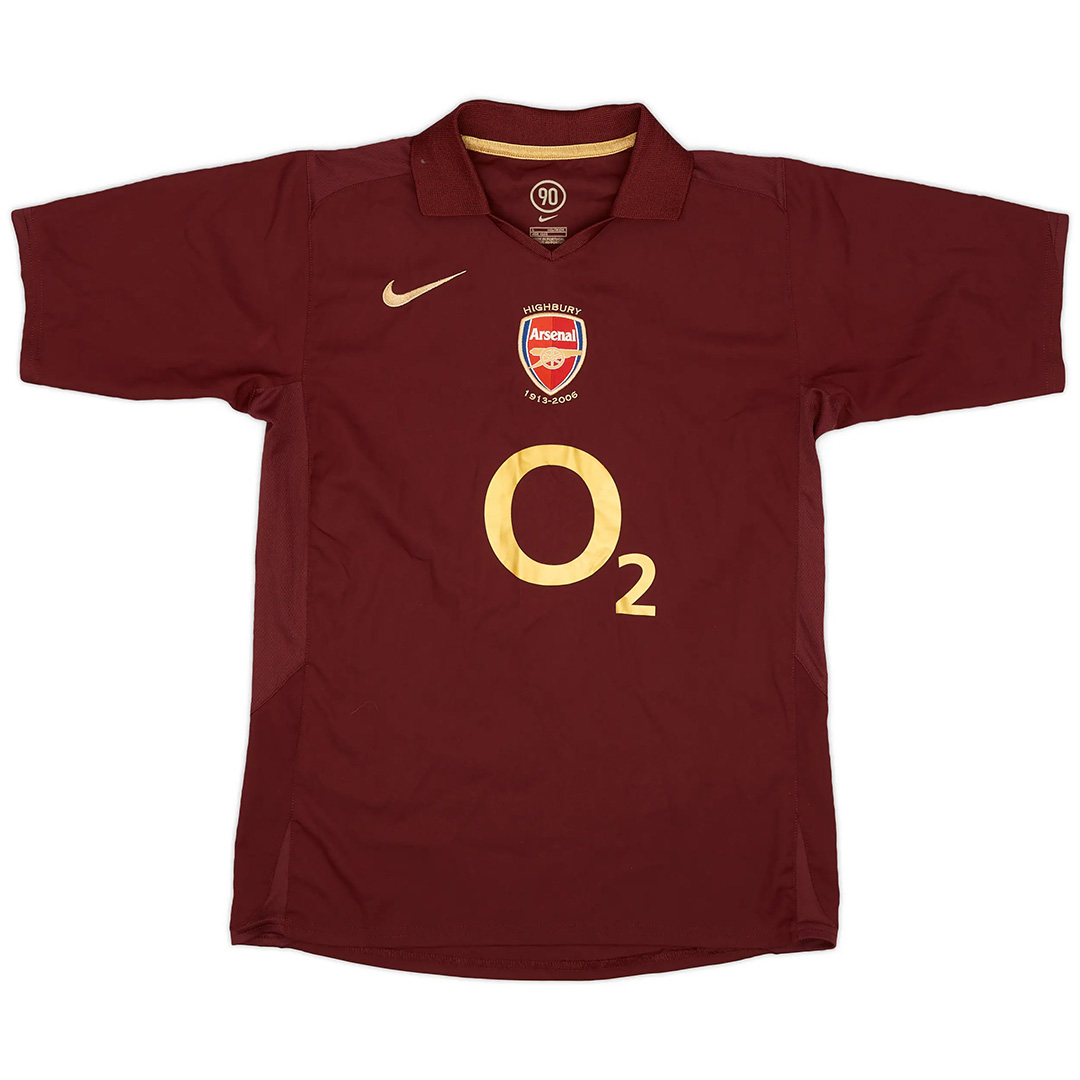 Retro Arsenal Home Jersey 2005/06 - Reps Jerseys