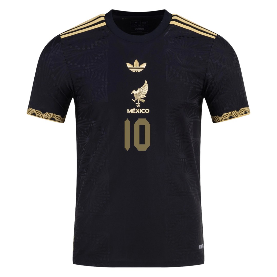 A. VEGA #10 Mexico Third Jersey Gold Cup Player Version 2025 - Reps Jerseys