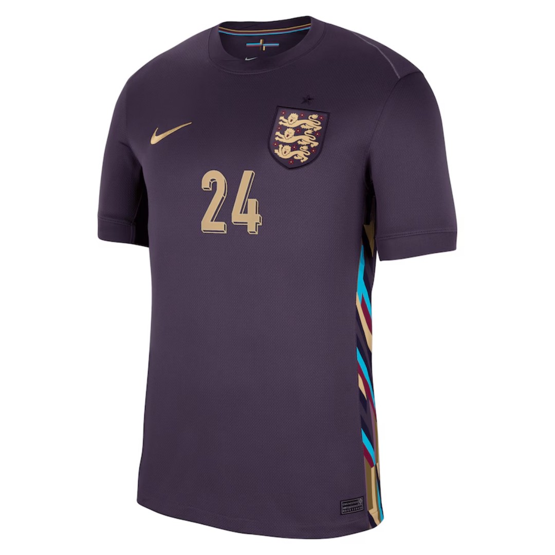 [Super Replica] PALMER #24 England Away Jersey 2024 - Reps Jerseys