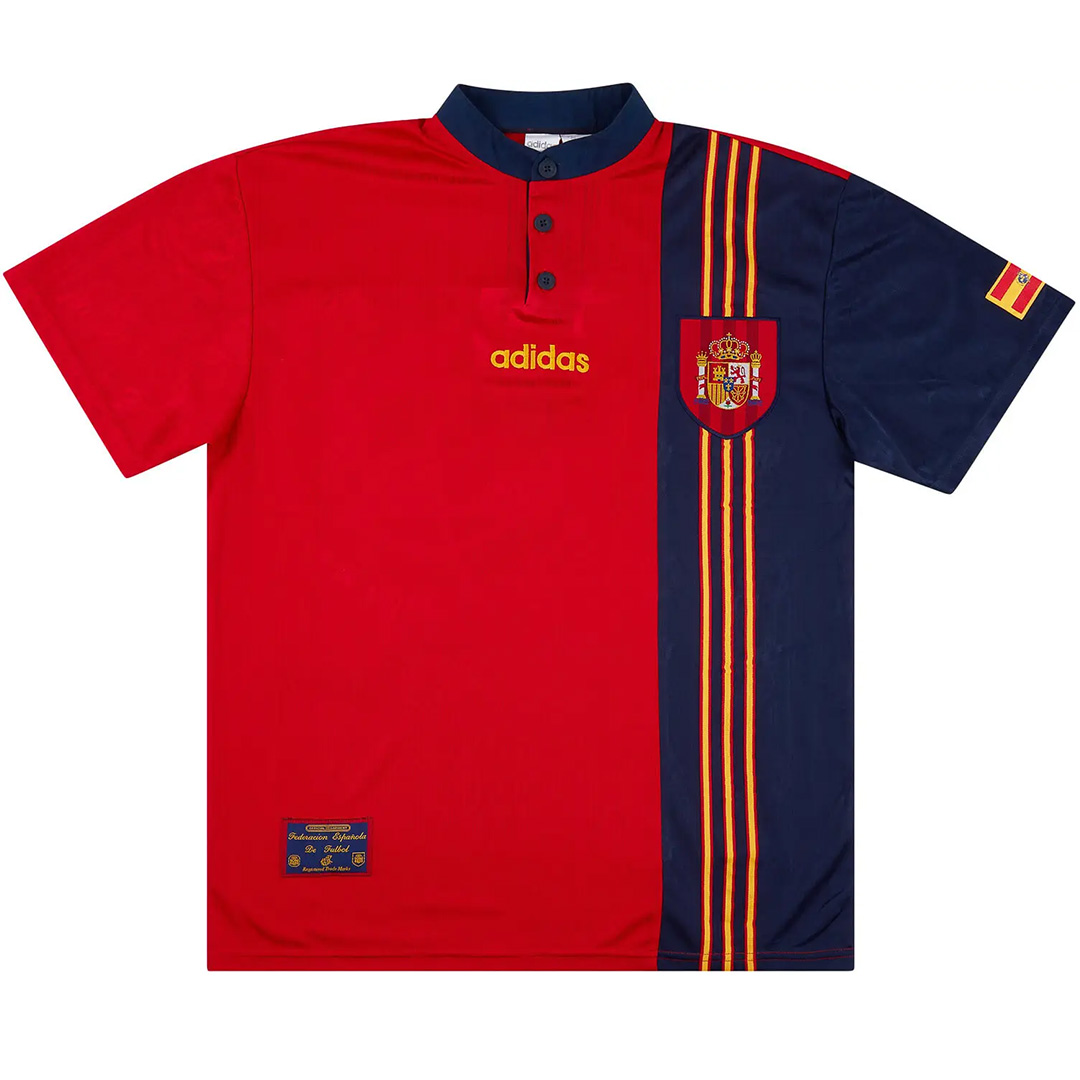 Retro Spain Home Jersey 1996 - Reps Jerseys