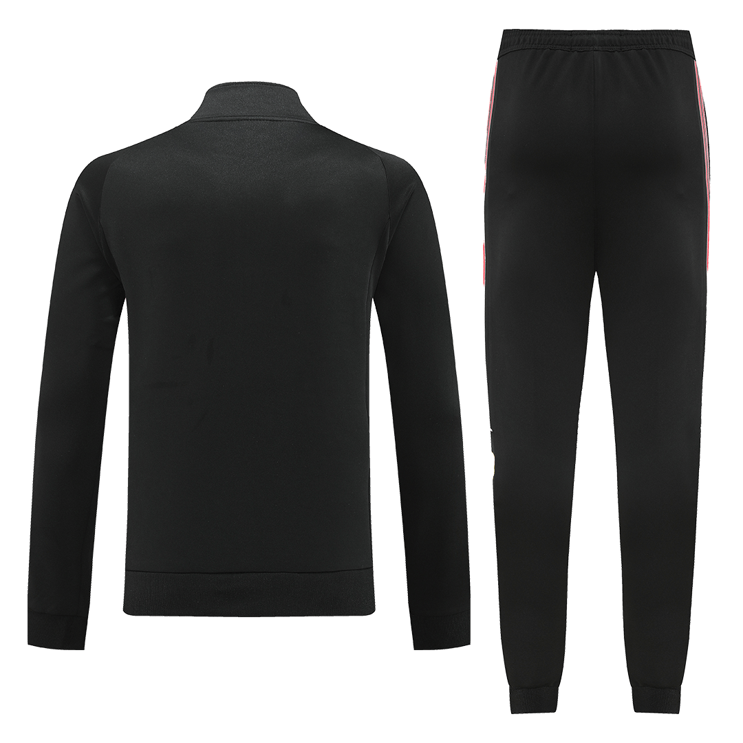Manchester United Training Kit (Jacket+Pants) Black Replica 2022/23 - Reps Jerseys