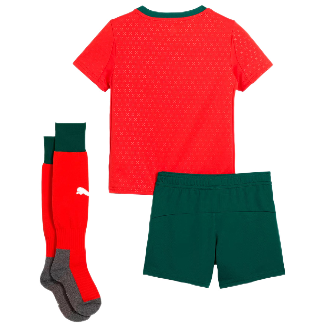 Kids Portugal Home Full Kit 2025 - Reps Jerseys