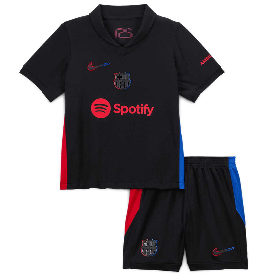 Kids Barcelona Away Kit 2024/25 - Reps Jerseys