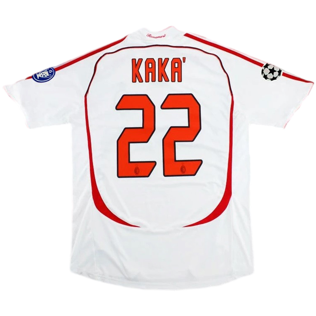 KAKA' #22 Retro AC Milan UCL Final Away Jersey 2006/07 - Reps Jerseys